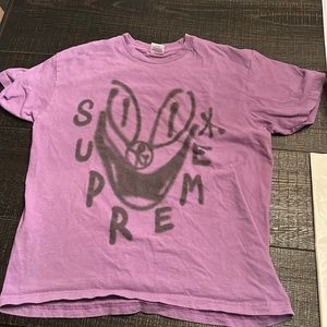 Supreme Smile Tee Purple Sz M Men’s